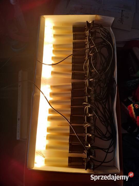 Lampki na choinkę w starym stylu zachodniopomorskie Choszczno sprzedam