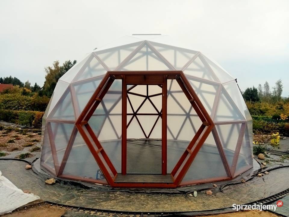 Kopuła geodezyjna 35m2 pod uprawy Kopuła Jelenia Góra