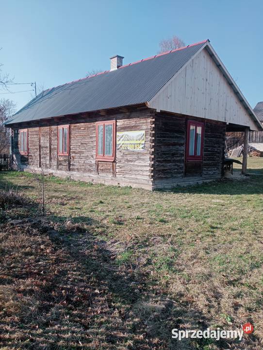 Dom drewniano murowany świętokrzyskie Iwaniska