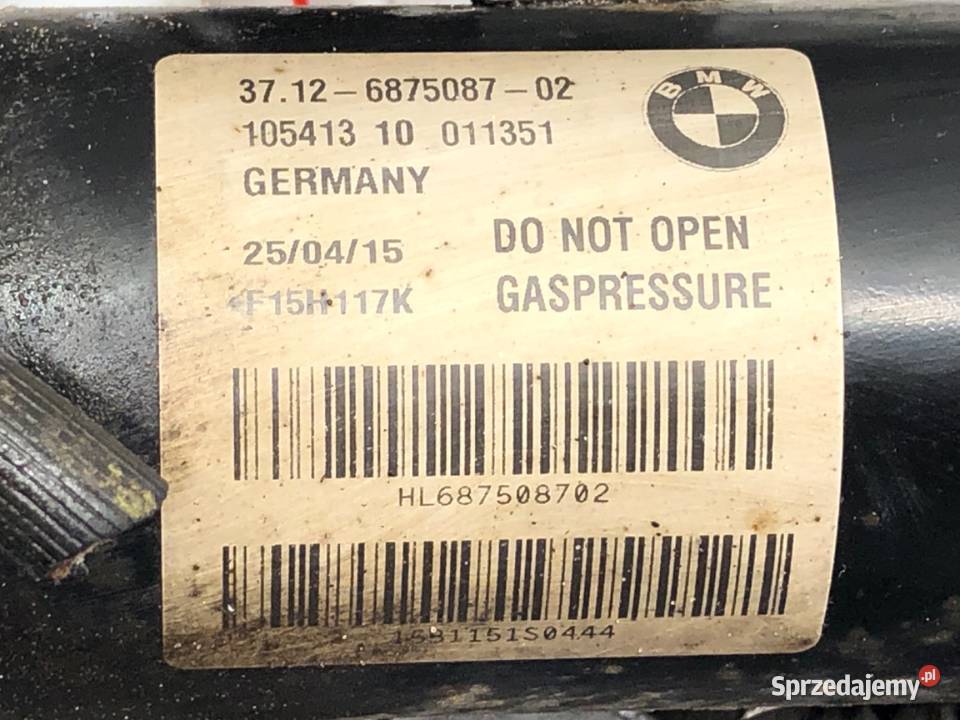 AMORTYZATOR LEWY TYŁ BMW F16 SUV 6875087 1419 30 sprzedam