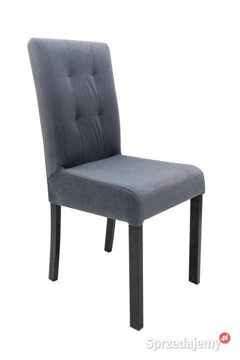 Krzesło tapicerowane szare PROSTE podkarpackie Tarnobrzeg