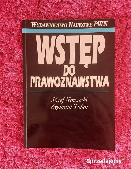 Wstęp do prawoznawstwa PWN Częstochowa sprzedam