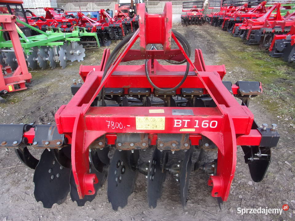 Brona talerzowa kompaktowa BT160 Metanga 16m wał Opoczno