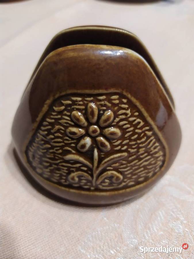 Sprzedam serwetnik i flakonik małopolskie