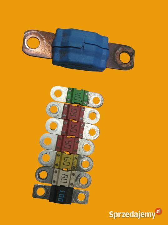 SKRZYNKA BEZPIECZNIKÓW BEZPIECZNIKI AKUMULATORA