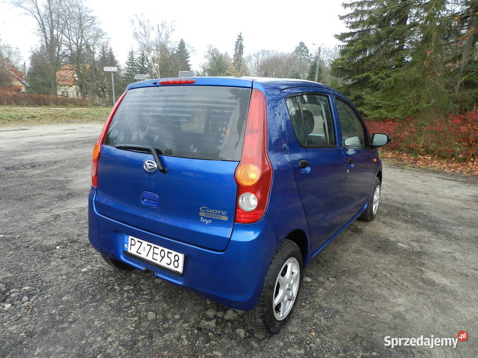 Daihatsu Cuore śliczny mały AUTOMACIK immobilizer Cuore Puszczykowo
