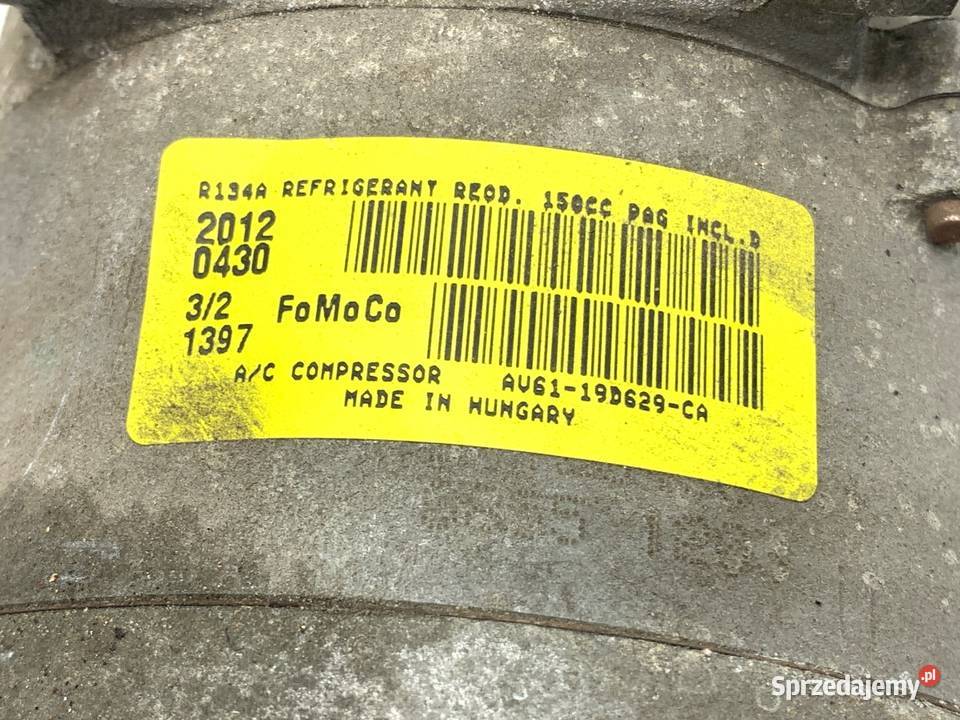 SPRĘŻARKA KLIMATYZACJI FORD C II AV6119D629CA 16