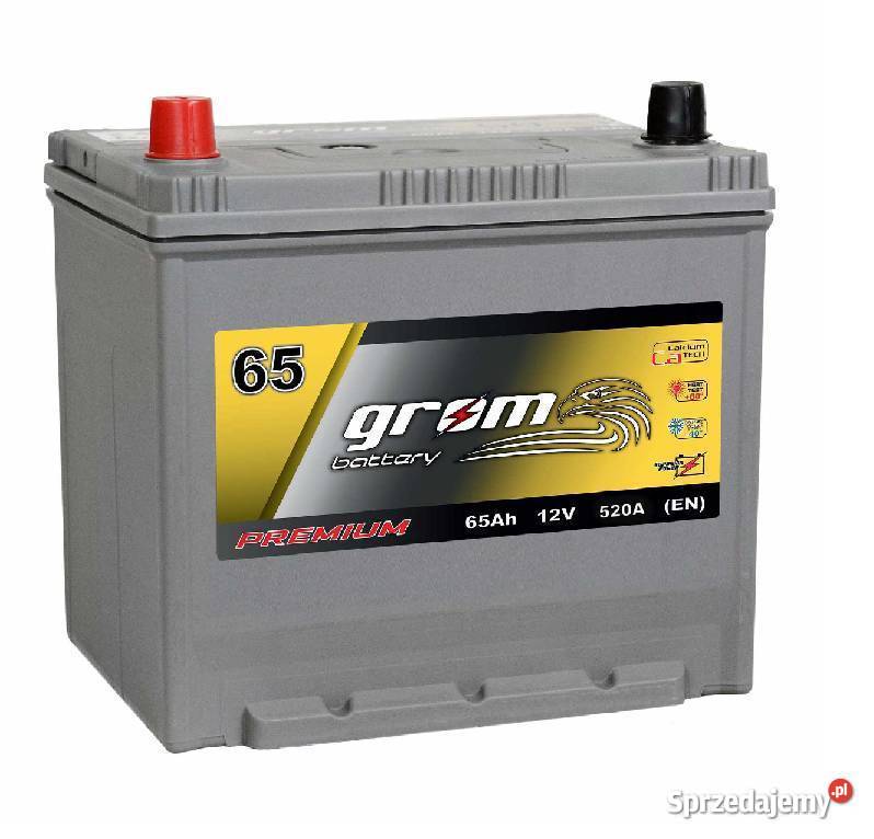 Akumulator GROM Premium 65Ah 520A EN Japan LEWY kujawsko-pomorskie Bydgoszcz sprzedam