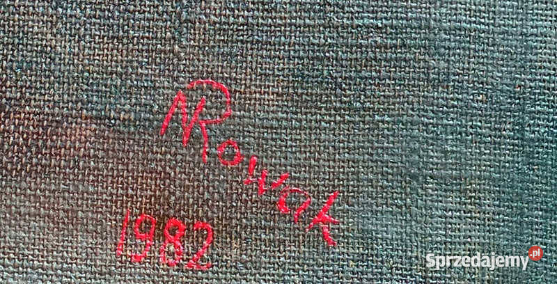 Obraz olejny ręcznie malowany pomorskie