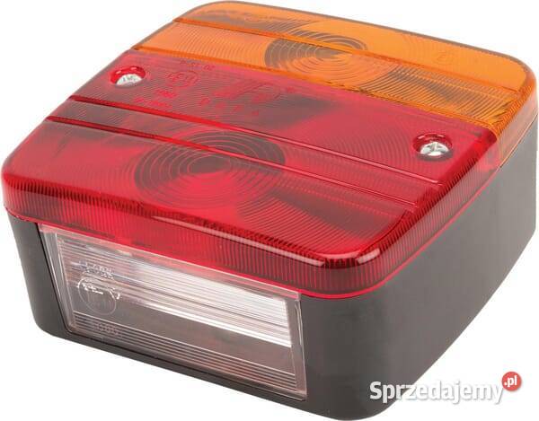 Lampa tylna zespolona kwadratowa 1224V 100 x 50 Kamionna