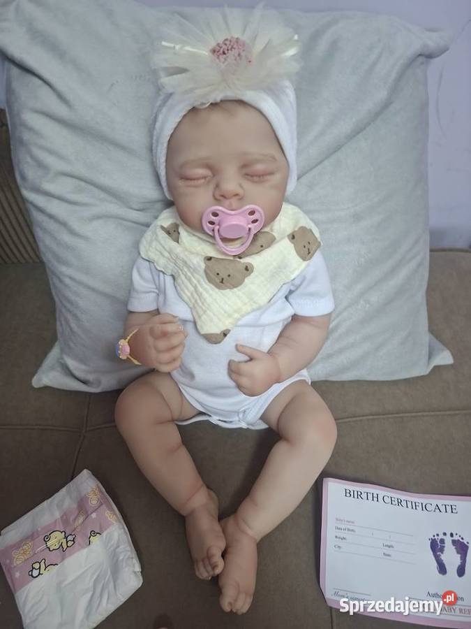 Lalka śpiący maluch Reborn Lalki i akcesoria