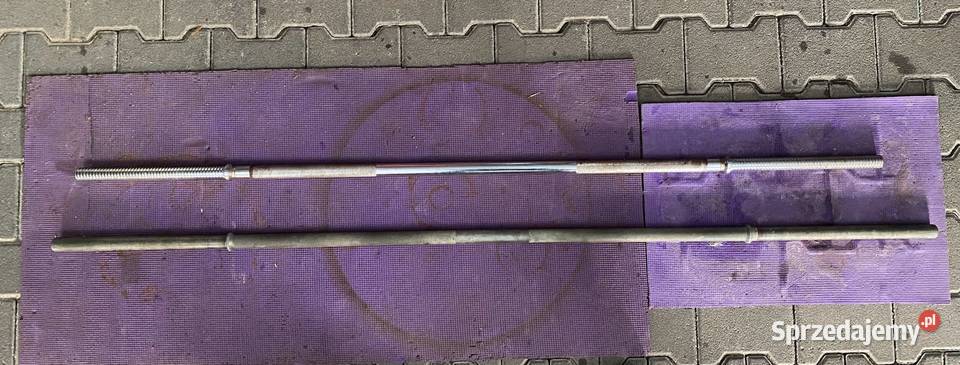 Zestaw do ćwiczeń sprzęt siłowy ławeczka 6x gryf Kudowa-Zdrój