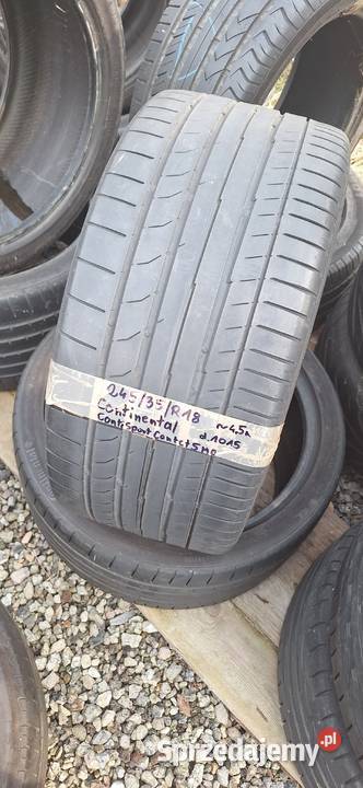 245 35 R18 Continental RunFlat 2 lato PROMOCJA 245 Gliwice sprzedam