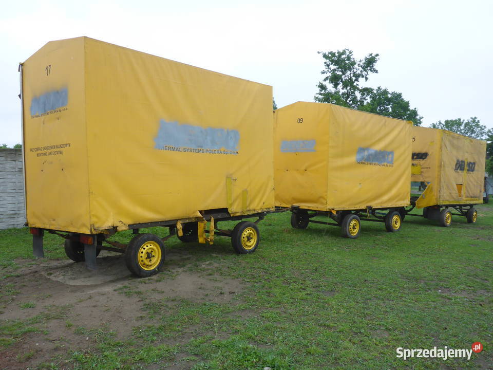 przyczepa plandeka rolnicza nieuszkodzony Radom