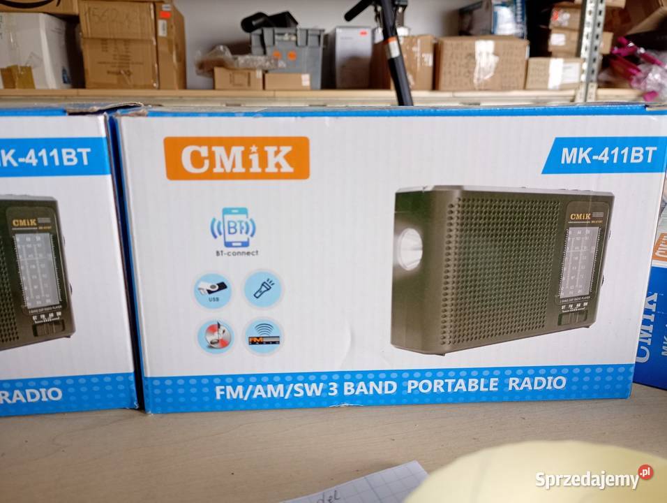 Przenośne radio Marki CMiK 44BT sprzedam