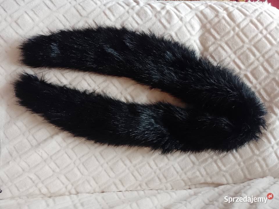 Ekskluzywny długi Futrzany kołnierz z Londynu Kraków