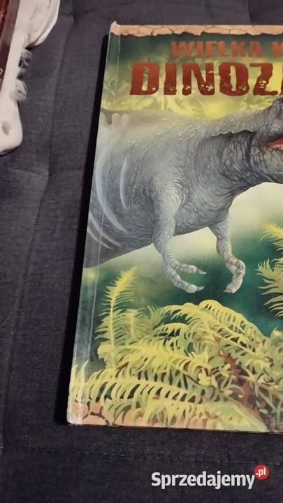 wielka księga dinozaury plakietki rozkladanki Poznań