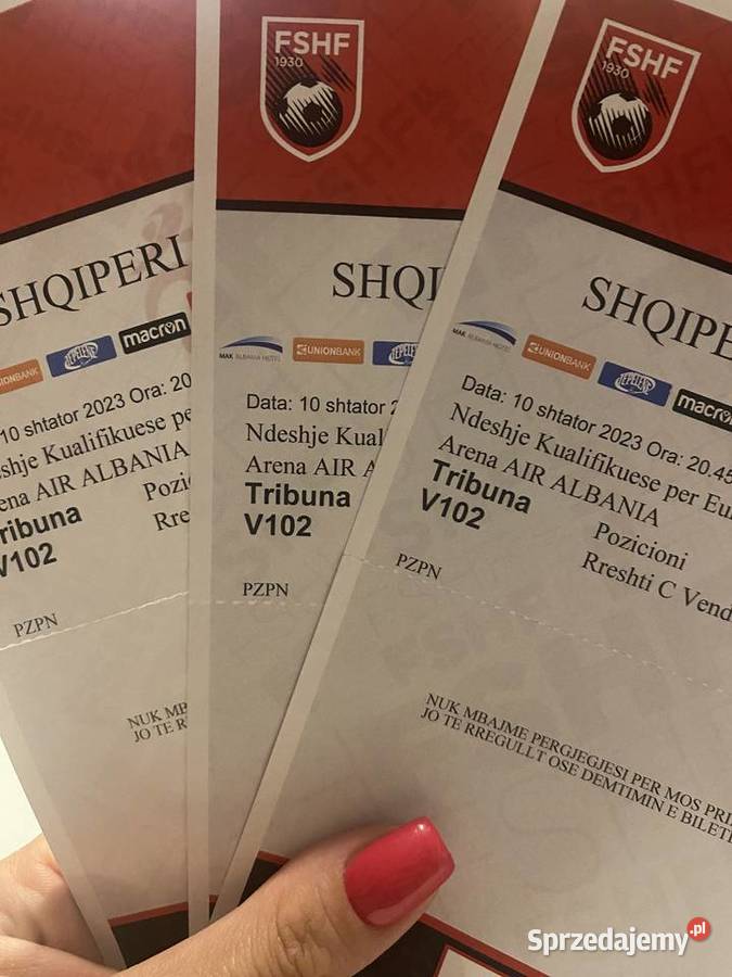 Bilety na mecz PolskaAlbania 2023 Sława