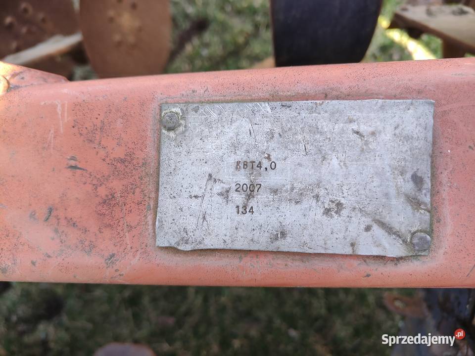 Brona talerzowa bury kbt 4 m nieuszkodzony dolnośląskie Jawor