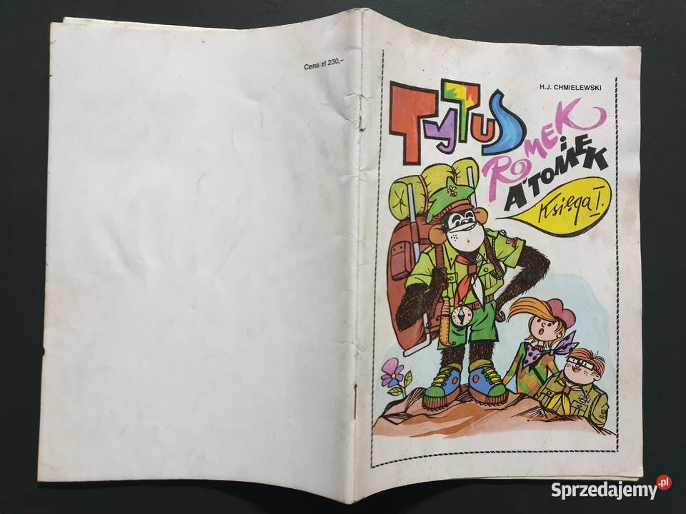 Tytus Romek i ATomek księga I wydanie I 1988 Komiksy Gdynia