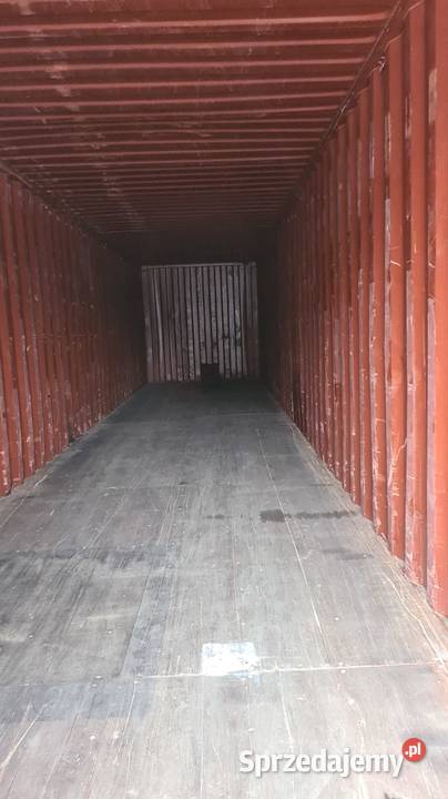 Kontener morski 40DVDC magazyn garażsprzedam pomorskie Gdańsk