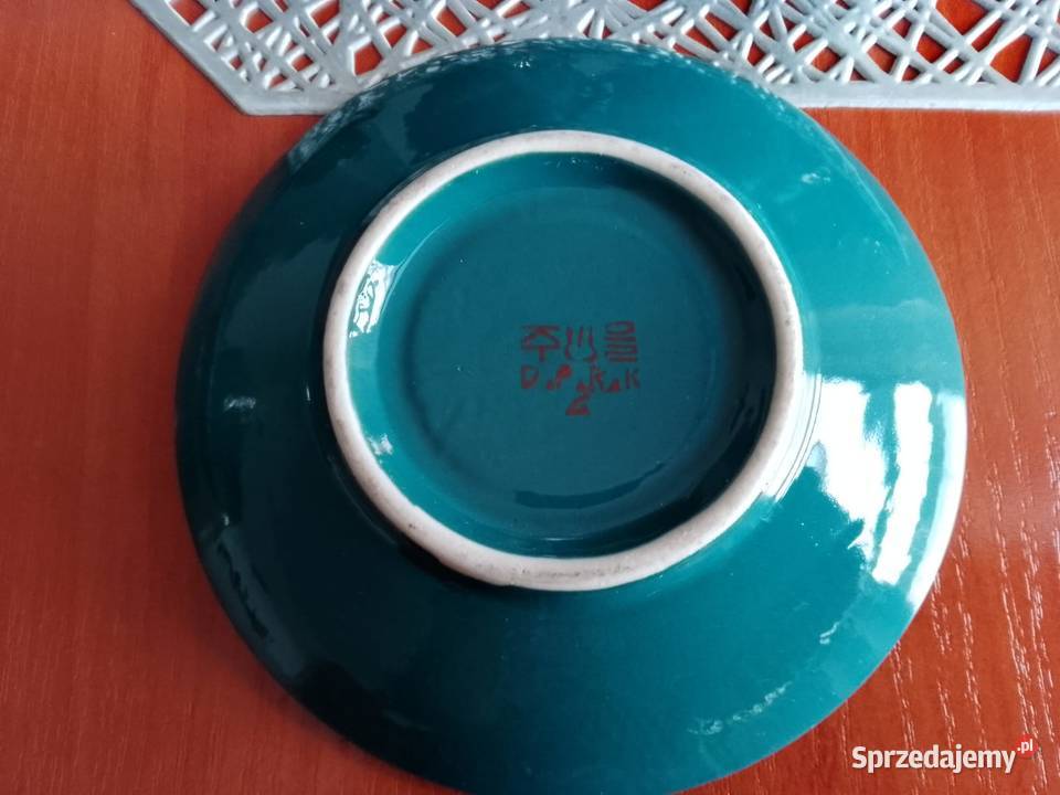 Serwis kawowy DPRK Korea Północna vintage turkus Antyki, Sztuka, Kolekcje Katowice sprzedam