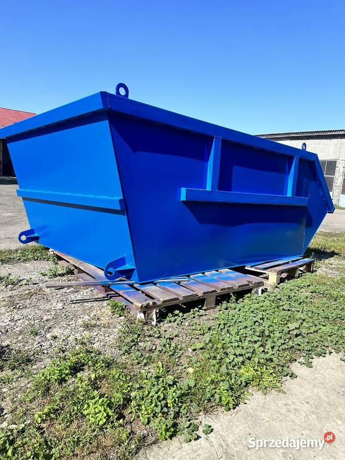 Kontener mulda 7 m3 asymetryczna pojemnik na Niedrzew Pierwszy