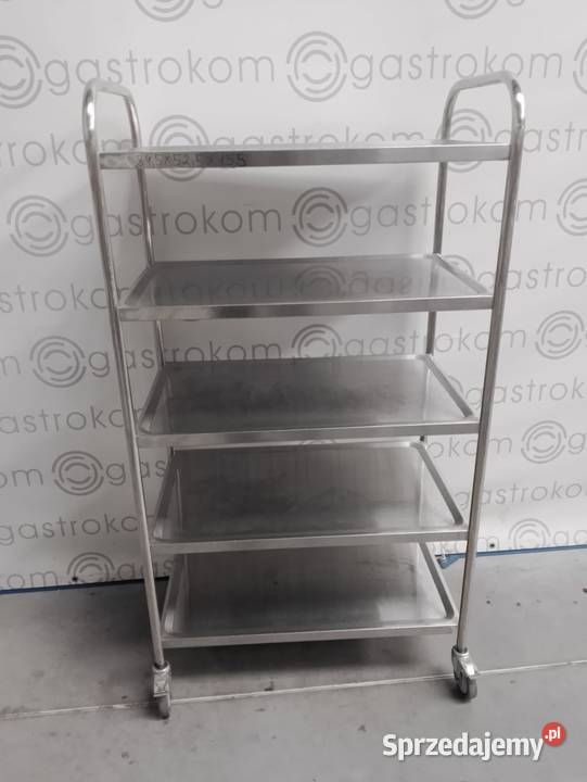 Wózek kelnerski 5 półkowy 845x525x155 Gastronomia Wrocław