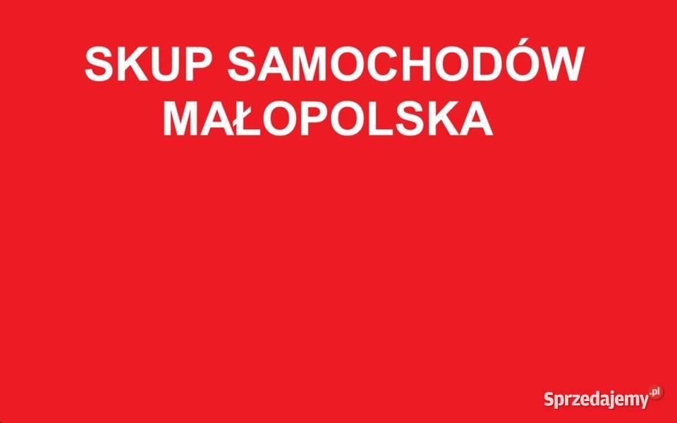 Skup Aut Skup Samochodów każdy stan sprawne i Brzesko