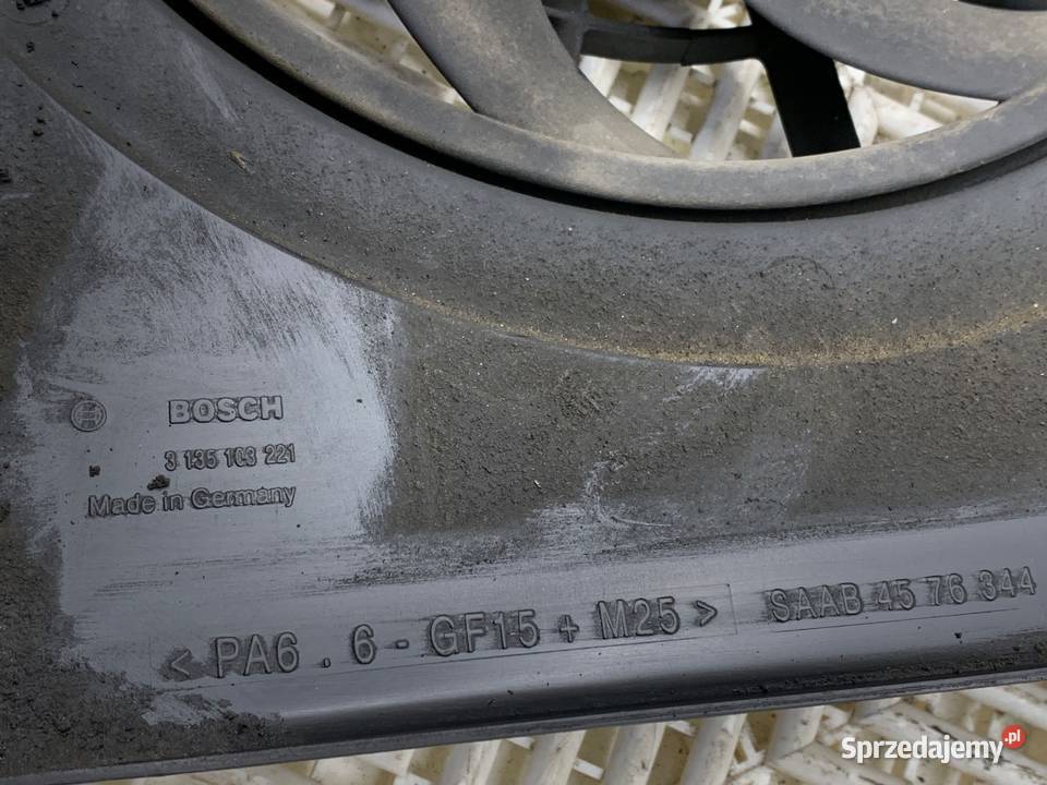 WENTYLATOR CHŁODNICY SAAB 45174 30 177 4576344 osobowe podkarpackie