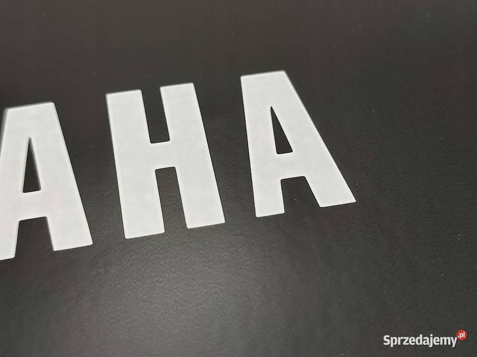 NAKLEJKA NA BAK PRAWA YAMAHA XT500 19861989