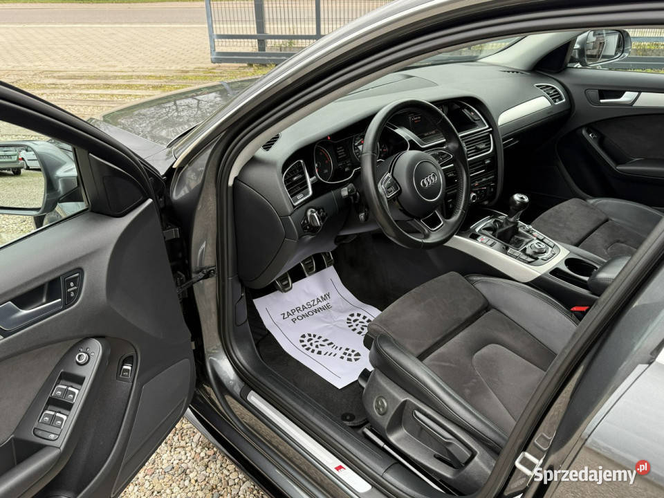 Audi A4 SLINEBIxenonledyserwissuper stan B8 A4 pomorskie
