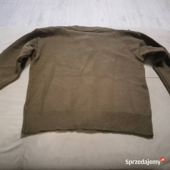 Brązowy sweter kardigan PRIMARK M 38 oliwkowy Weronikopole sprzedam