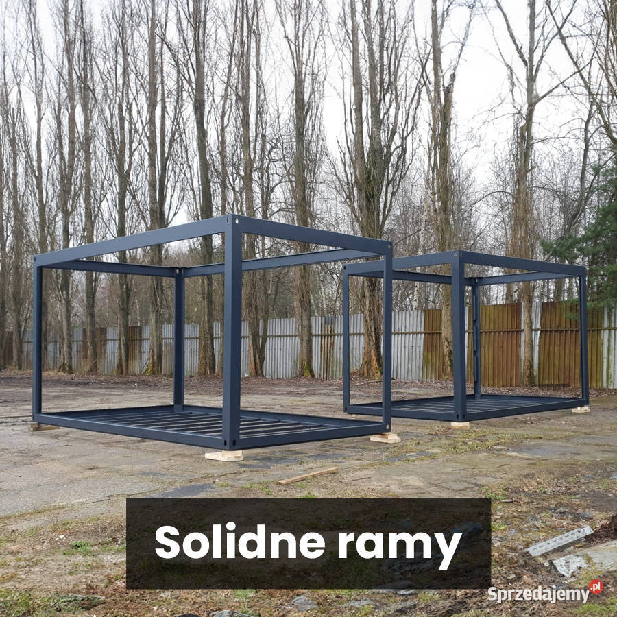 Kontener biurowy usługowy pawilon 6x3 na pełnej śląskie Katowice sprzedam