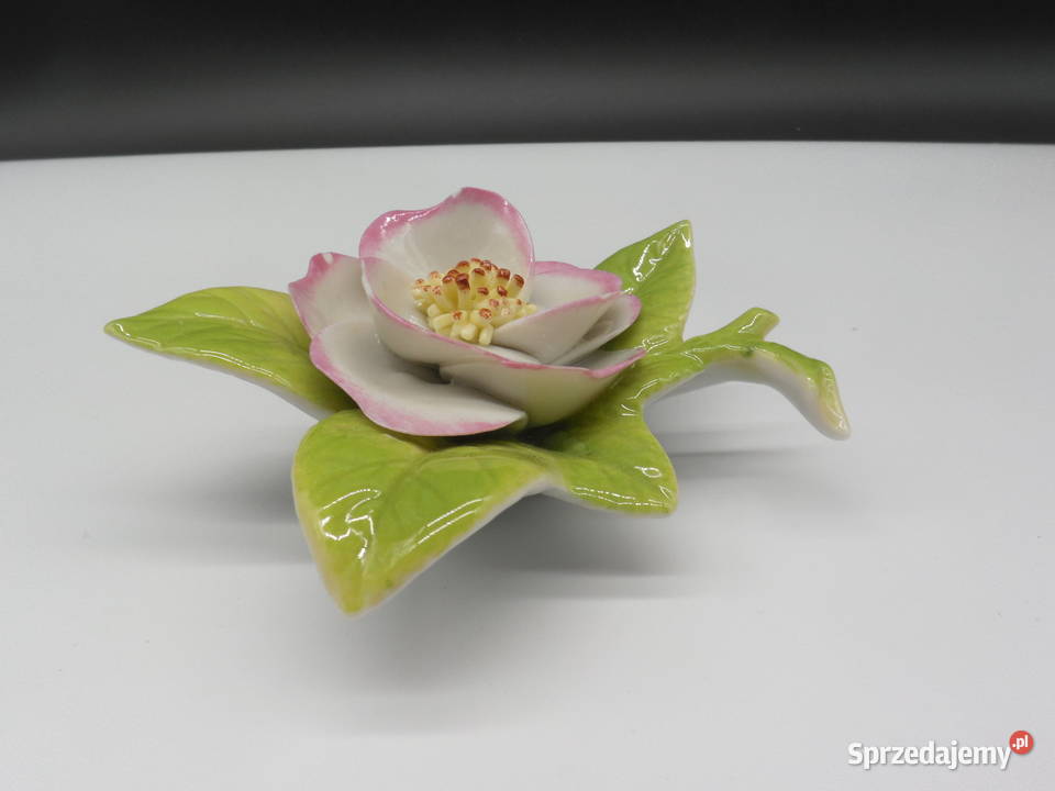 Figurka kwiat porcelana R Kammer Volkstedt Raszków sprzedam