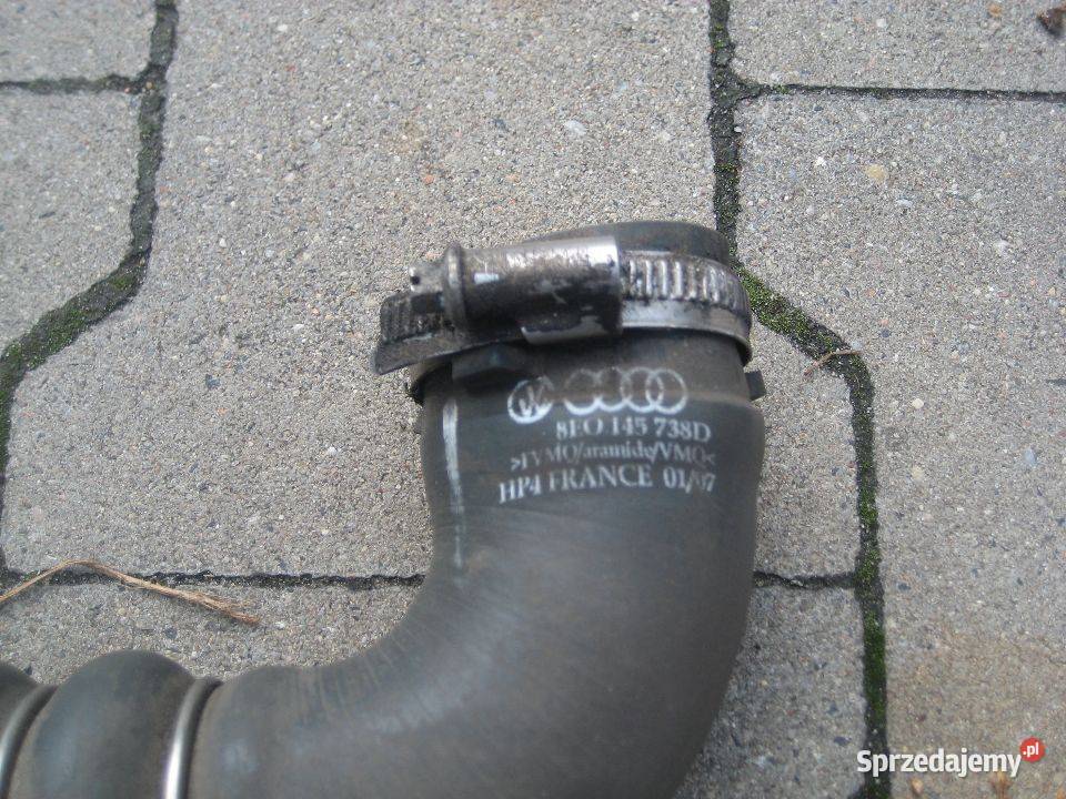 audi a4 b7 30tdi wąż powietrza intercooler dolny Rakoniewice sprzedam