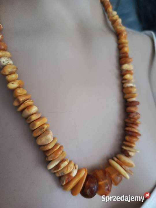 Naszyjnik Bursztyn Vintage Białystok