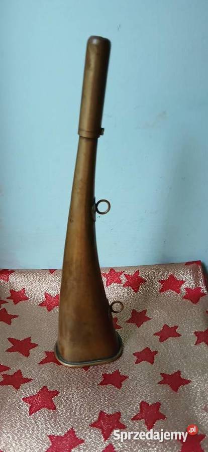 Stare mosiężne trąbki Sygnałowa Muzyka Kraków sprzedam