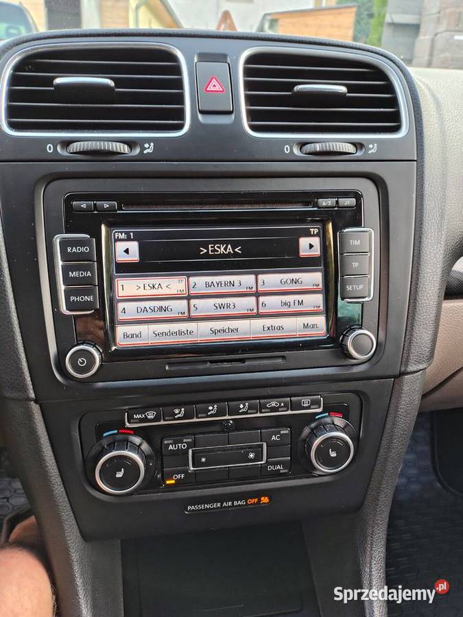 VW golf vi 19tdi klimatronik webasto android Złoty Stok