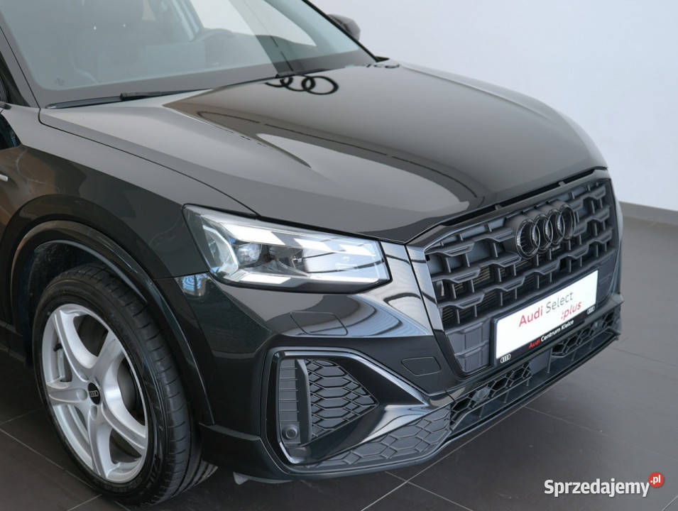 Audi Q2 35 TFSI 150 SLINE Matrix Kamera Tempomat komputer pokładowy Kielce