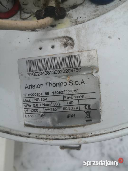 Bojler elektryczny na wodę firmy Ariston śląskie Chorzów sprzedam