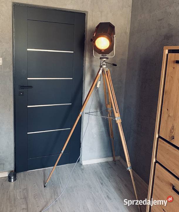 Lampa PRL teatralna Vintage loft industrialna Poznań