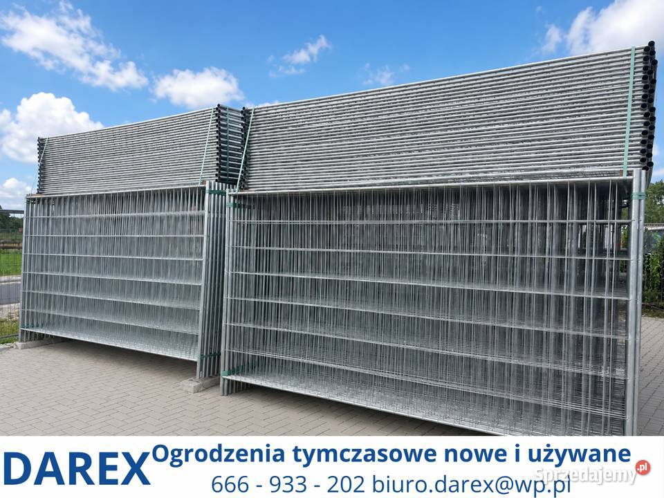 Ogrodzenie tymczasowe NOWE panel ażurowy 35 2 m dolnośląskie