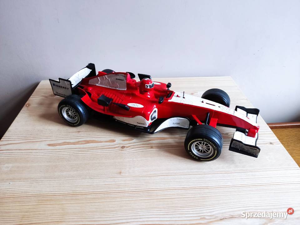 Model samochodu wyścigowego Bolid Formuły 1 opolskie Głuchołazy