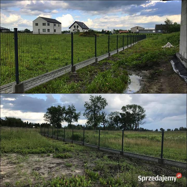Ogrodzenie panelowe 123 z PODMURÓWKA lubelskie Lublin