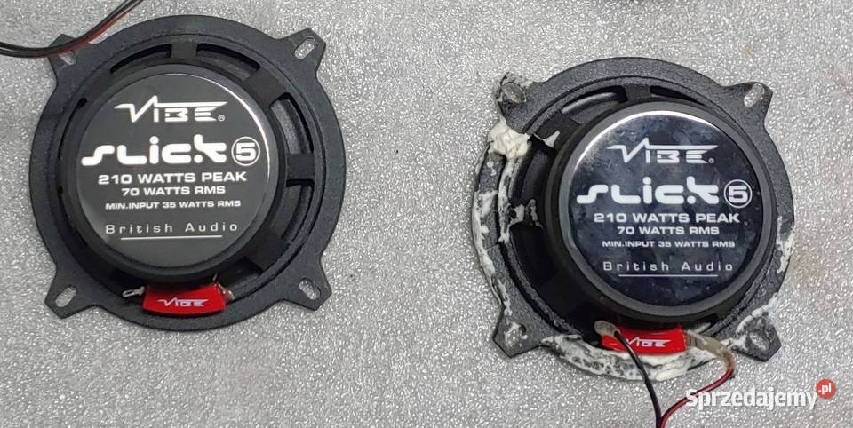 Głośniki dwudrożne VIBE Slick 5 130mm 75W RMS dwudrożne Bieganów