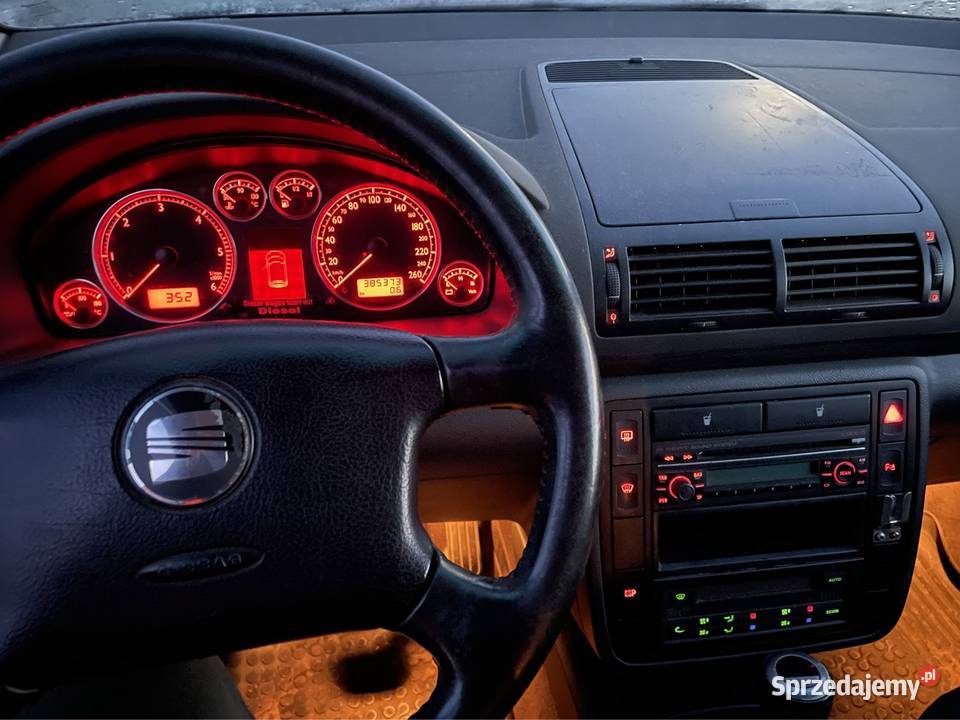 Seat Alhambra 19tdi klima czujniki hak podlaskie Rutki-Kossaki