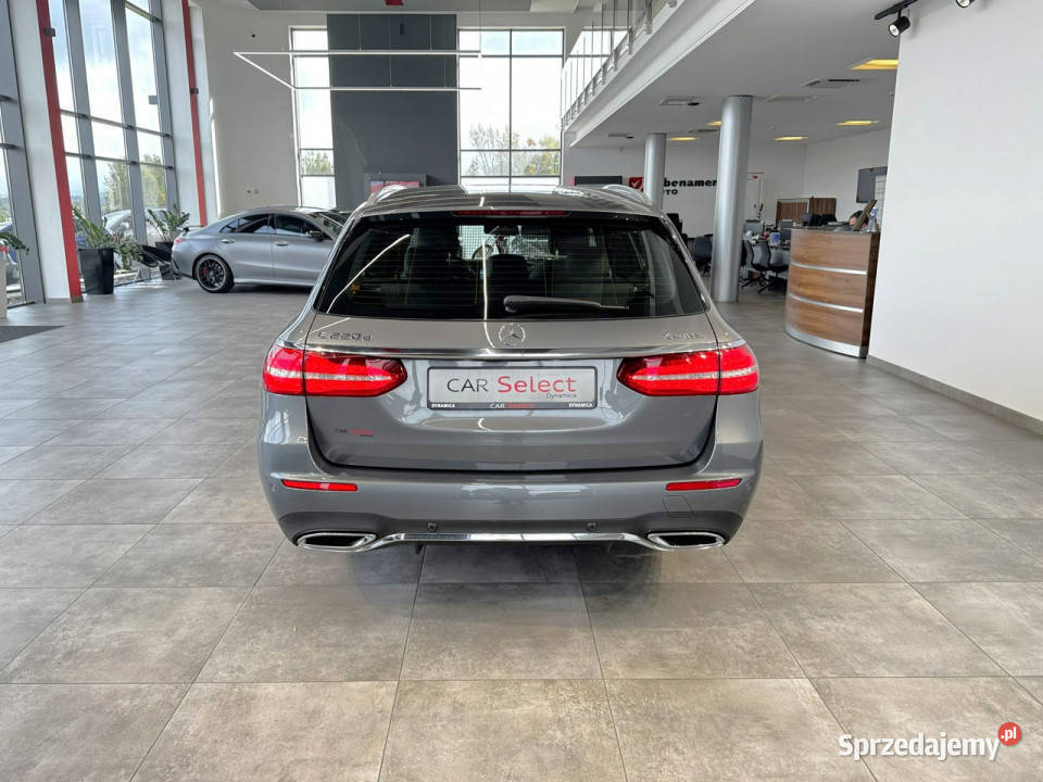 Mercedes E 220 T 20d 195 automat 4matic 2020 r czujnik parkowania Myślenice