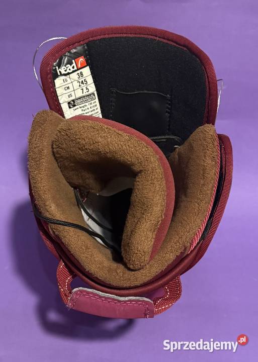 Buty snowboardowe Head Galore Pro Boa Burgundy Żyrardów sprzedam