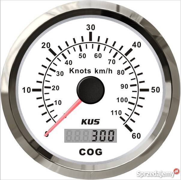 Prędkościomierz GPS do łodzi motorówki firmy KUS Gorzów Wielkopolski